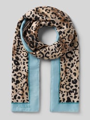 Szal z Detal z logo od GUESS - 25