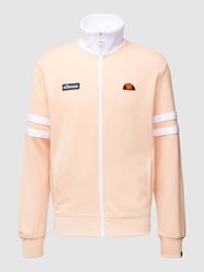 Sweatjacke mit Logo-Patches Modell 'Roma' von Ellesse Orange - 36