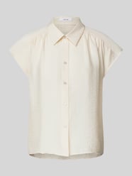 Regular Fit Bluse aus Lyocell Modell 'Fairi' von OPUS Beige - 8