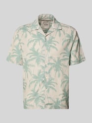 Regular Fit Freizeithemd aus Baumwoll-Leinenn-Mix Modell 'CAIDEN' von ONLY & SONS Beige - 19