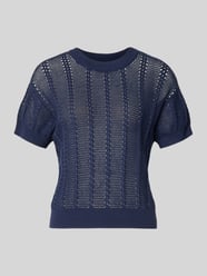 Relaxed Fit Strick-Shirt aus Baumwoll-Mix Modell 'LUX LIGHT' von VERO MODA - 8