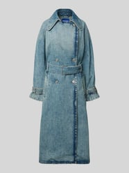 Relaxed Fit Trenchcoat aus reiner Baumwolle von Hugo Blue - 4