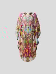 Kaftan mit Allover-Muster von Etro Rot - 7