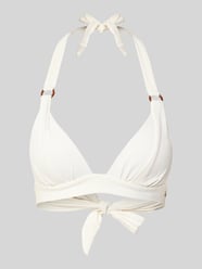 Top bikini z detalem z logo model ‘MAHO’ od Banana Moon - 3