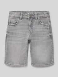 Regular Fit Jeansshorts im 5-Pocket-Design  Modell 'john' von Mango Grau - 23