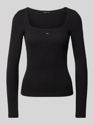 Slim fit shirt met lange mouwen van katoenmix van Tommy Jeans - 29