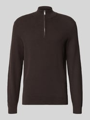 Slim Fit Strickpullover aus Baumwoll-Mix von Profuomo - 18