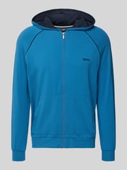 Regular Fit Sweatjacke aus Baumwoll-Mix von BOSS - 38