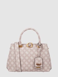 Handtasche mit Logo-Muster Modell 'Vibe' von Guess Pink - 44