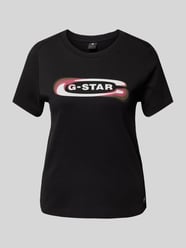 T-shirt z okrągłym dekoltem model ‘Old skool’ od G-Star Raw - 32