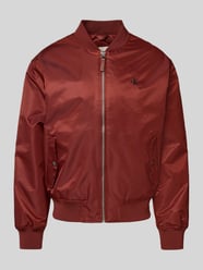 Bomberjacke mit Label-Stitching von Calvin Klein Jeans - 45