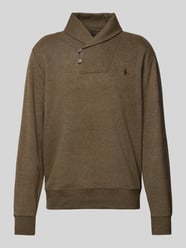 Longsleeve mit Logo-Stitching Modell 'SHAW' von Polo Ralph Lauren Grün - 47