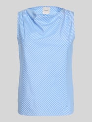 Bluzka bez rękawów o kroju relaxed fit z czystej bawełny od Calvin Klein Womenswear - 3