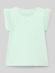 T-Shirt mit Logo-Stitching und Rundhalsausschnitt von GUESS - 28