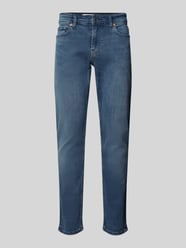 Jeansy o kroju slim fit z naszywką z logo model ‘Loom’ od ONLY & SONS - 32