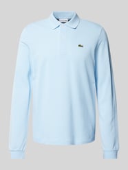 Classic Fit Poloshirt im langärmeligen Design von Lacoste Blau - 38