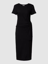Sukienka midi w stylu kopertowym od s.Oliver RED LABEL Czarny - 34