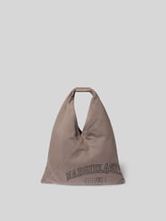 Handtasche mit Logo-Print von MM6 Maison Margiela Beige - 35