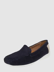 Loafers van suède, model 'Elsa'  van Bagatt Blauw / turquoise - 17