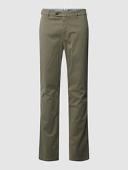 Regular Fit Chino mit Stretch-Anteil Modell 'LUPUS' von Mmx Grün - 17