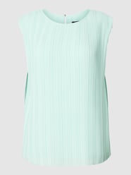 Blusentop mit Streifenmuster von comma Mint - 42