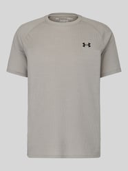 Regular Fit Sport-T-Shirt mit Logo-Print von Under Armour Beige - 5