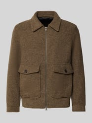 Hemdjacke mit Zweiwege Reißverschluss von Selected - 26