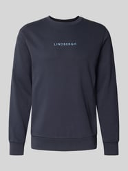 Bluzka z okrągłym dekoltem i nadrukiem z logo od Lindbergh - 2