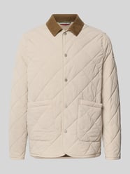 Steppjacke mit Eingrifftaschen von CINQUE Beige - 10