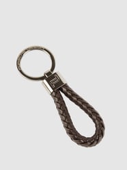 Sleutelhanger van leer van Porsche Design Bruin - 37