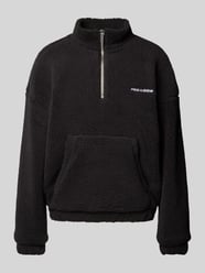 Oversized Sweatshirt mit Label-Stitching Modell 'PUKA' von Pegador Schwarz - 2