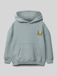 Hoodie mit Motiv-Print Modell 'pokezone' von Mango Grün - 15