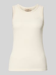 Tanktop met logostitching model 'Ara' van MOS MOSH - 10