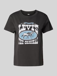 T-Shirt mit Label-Print Modell 'THE PERFECT TEE' von Levi's® - 12