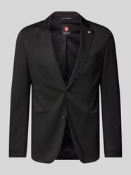 Slim Fit 2-Knopf-Sakko mit Modell 'Cuba' von CG - Club of Gents Schwarz - 19