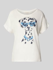 T-Shirt mit Motiv-Print von Milano Italy - 14