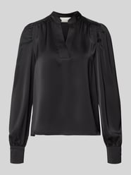 Blouse met V-hals, model 'Rosslyn' van Neo Noir - 29