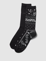 Socken mit Label-Details im 2er-Pack von Levi's® Schwarz - 41