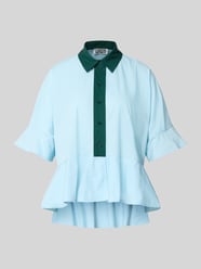 Relaxed Fit Kurzarmbluse aus reiner Baumwolle Modell 'KAYLEE' von Essentiel Antwerp - 3