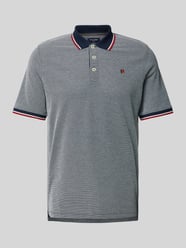 Regular Fit Poloshirt mit Logo-Stitching Modell 'BLUWIN' von Jack & Jones Premium Blau - 48