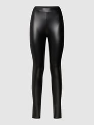 Basic Leggings aus Kunstleder von Review Schwarz - 26