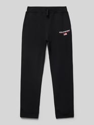 Sweatpants mit Label-Stitching von Polo Sport Schwarz - 21