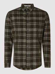 Slim Fit Cordhemd aus Baumwolle  von Selected Homme Grün - 34
