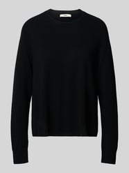 Gebreide pullover van kasjmiermix met raglanmouwen, model 'NIKITA' van 0039 Italy - 6