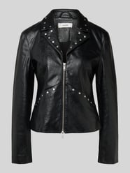 Kurtka z imitacji skóry model ‘Liami’ od mbyM - 38