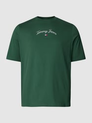 PLUS SIZE T-Shirt mit Label-Print von Tommy Jeans Plus Grün - 18