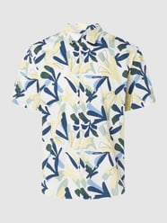 Comfort fit vrijetijdsoverhemd van biologisch katoen, model 'Baron' van Selected Homme Groen - 42