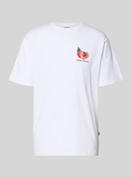 T-shirt o kroju relaxed fit z czystej bawełny model 'TASTY' od ONLY & SONS - 4