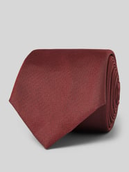 Krawatte mit Allover-Muster von BOSS Rot - 34