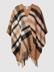 Poncho aus reiner Wolle von Fraas Braun - 30